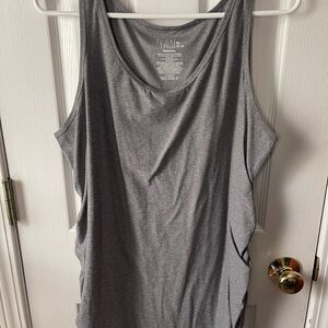 Gray Maternity Tank Top